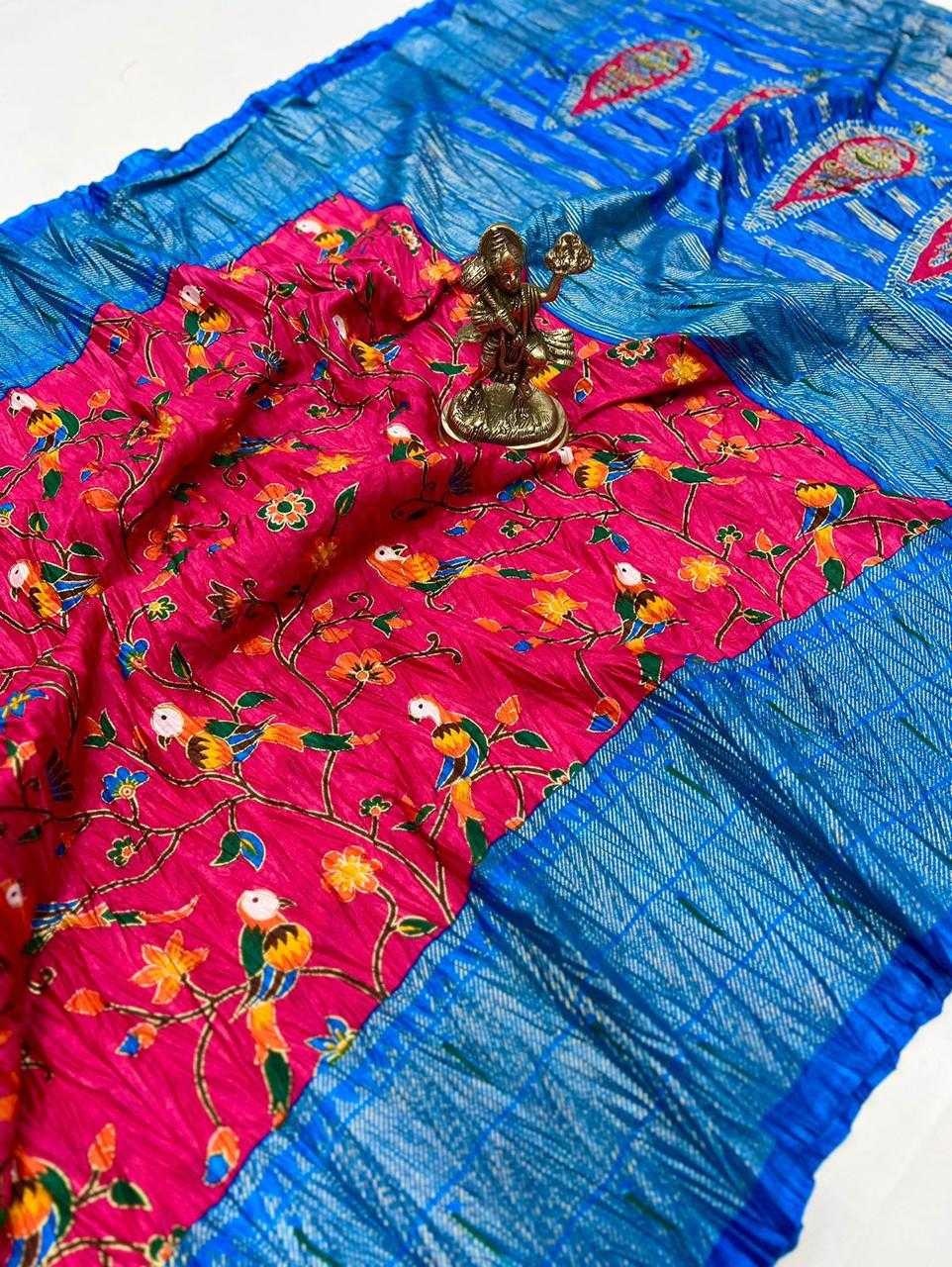 YNF SOFT CURSH JHT PATOLA PALLU SAREES WHOLESALE SOFT SILK POCHAMPALLY PATOLA SAREES MANUFACTURER